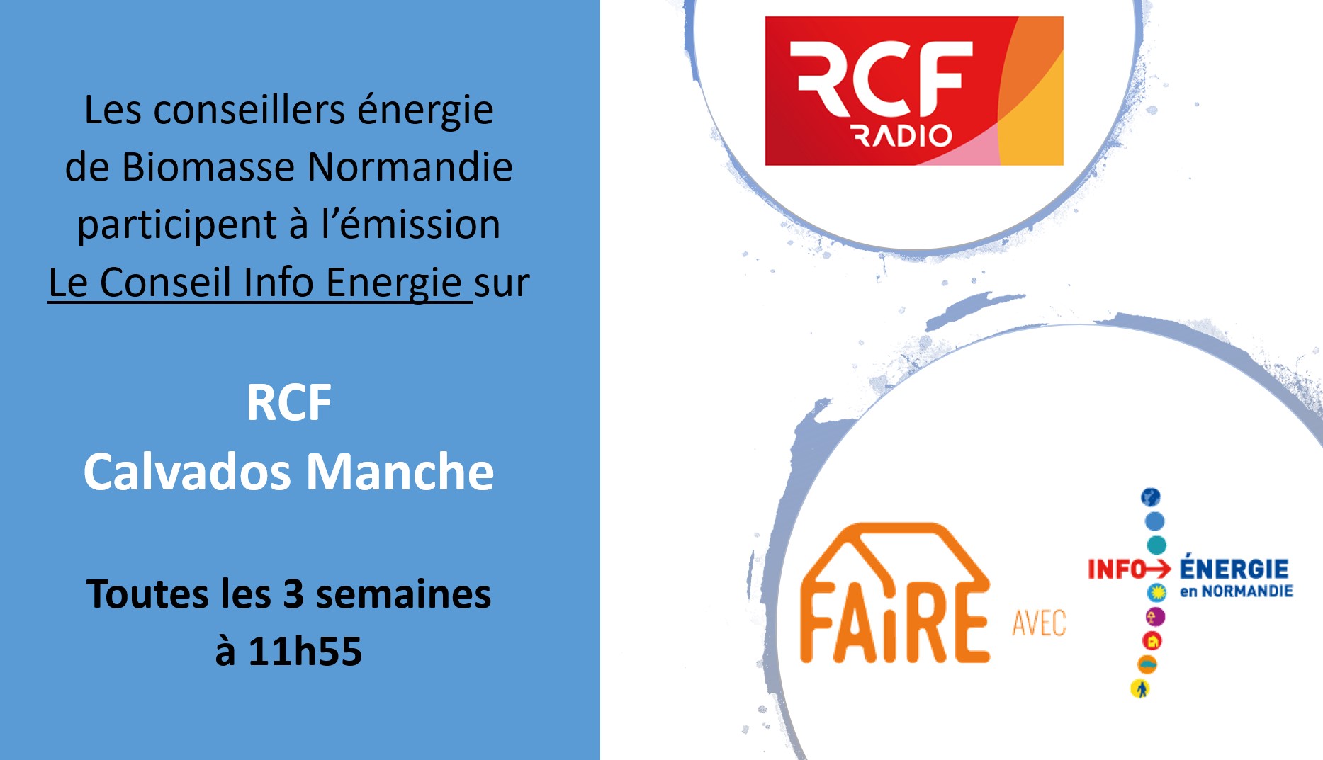 Le conseil Info énergie FAIRE sur RCF