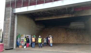 Visite d'une chaufferie collective au bois