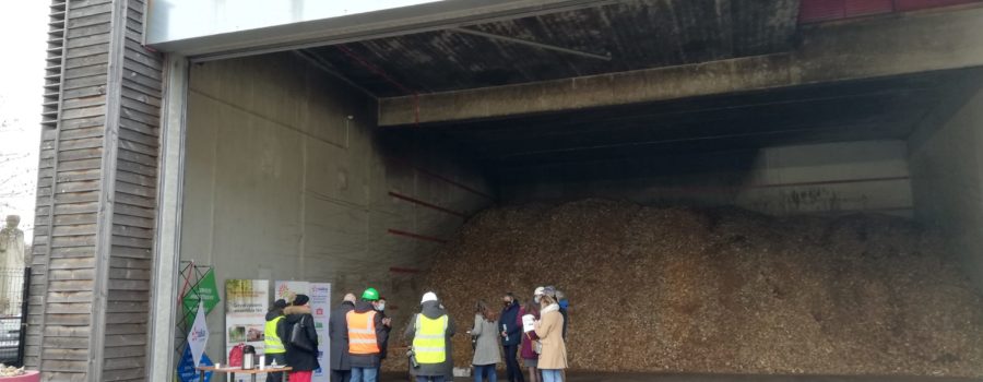 Visite d'une chaufferie collective au bois