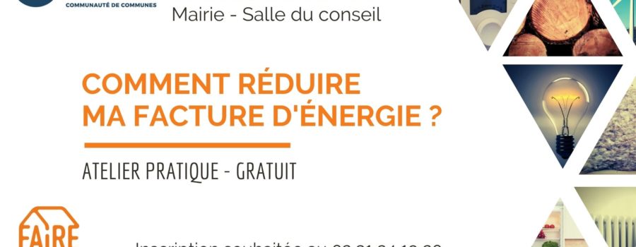 Atelier gratuit énergie