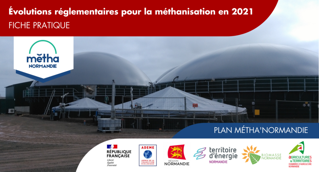 Méthanisation : évolutions réglementaires en 2021