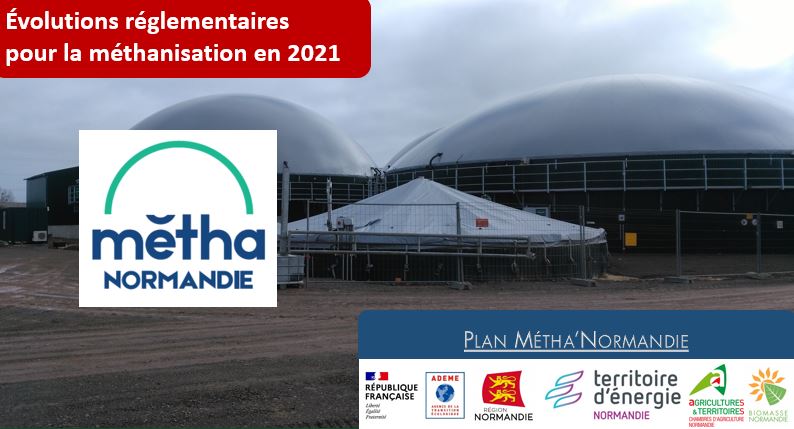 Evolutions réglementaires 2021 METHA