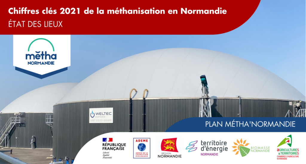 Méthanisation : état des lieux 2021 en Normandie