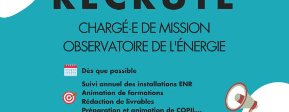 Recrutement chargé de mission
