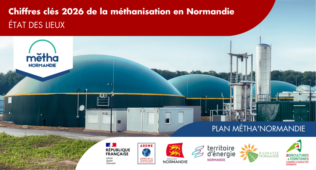 Les chiffres-clés de la méthanisation en Normandie en 2026