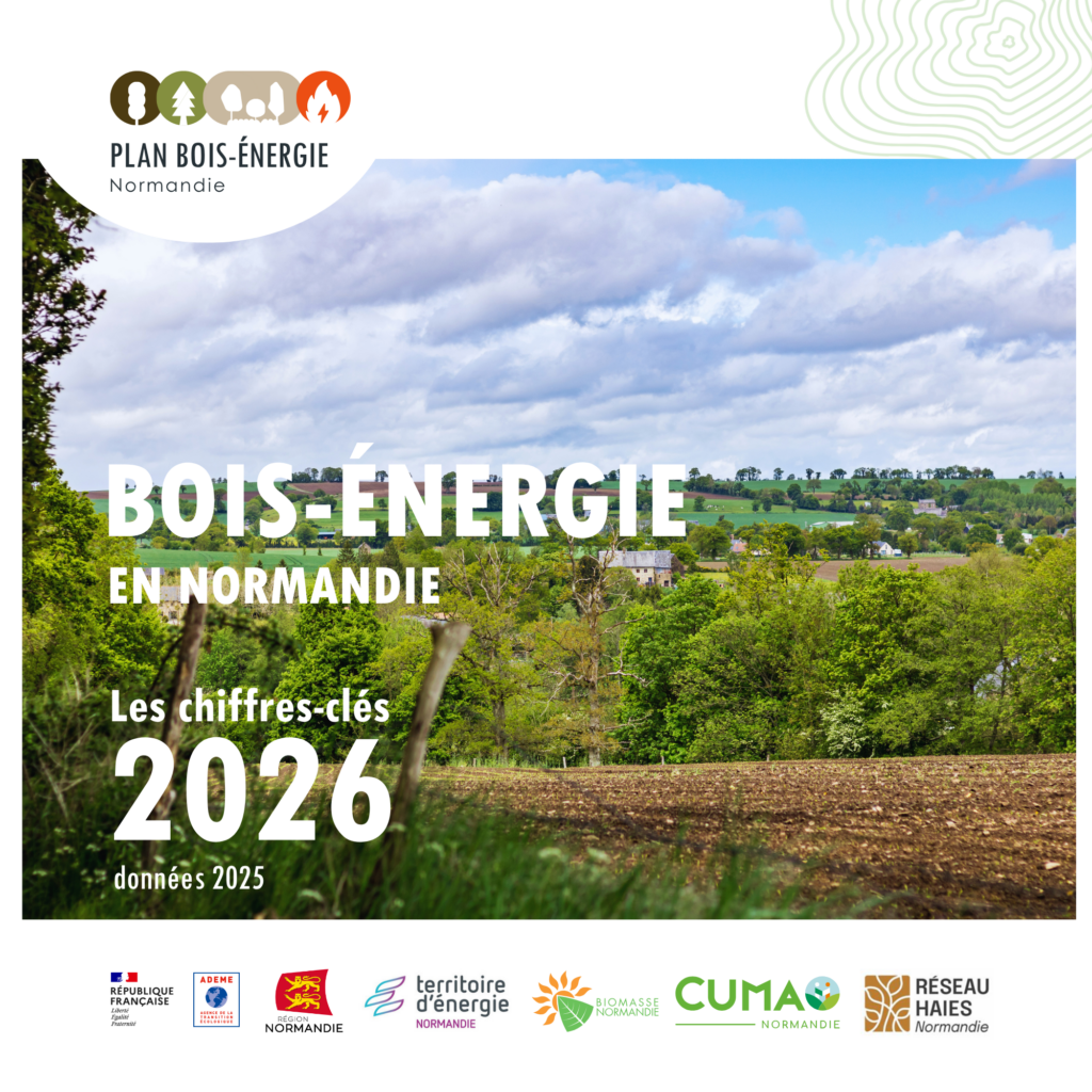 Les chiffres-clés du bois-énergie en Normandie en 2026